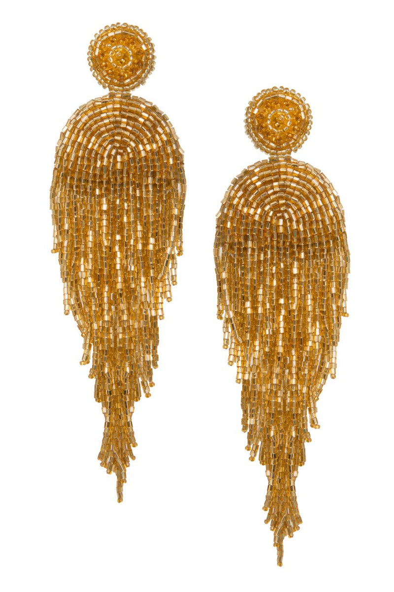 Gold Elizabeth Earrings