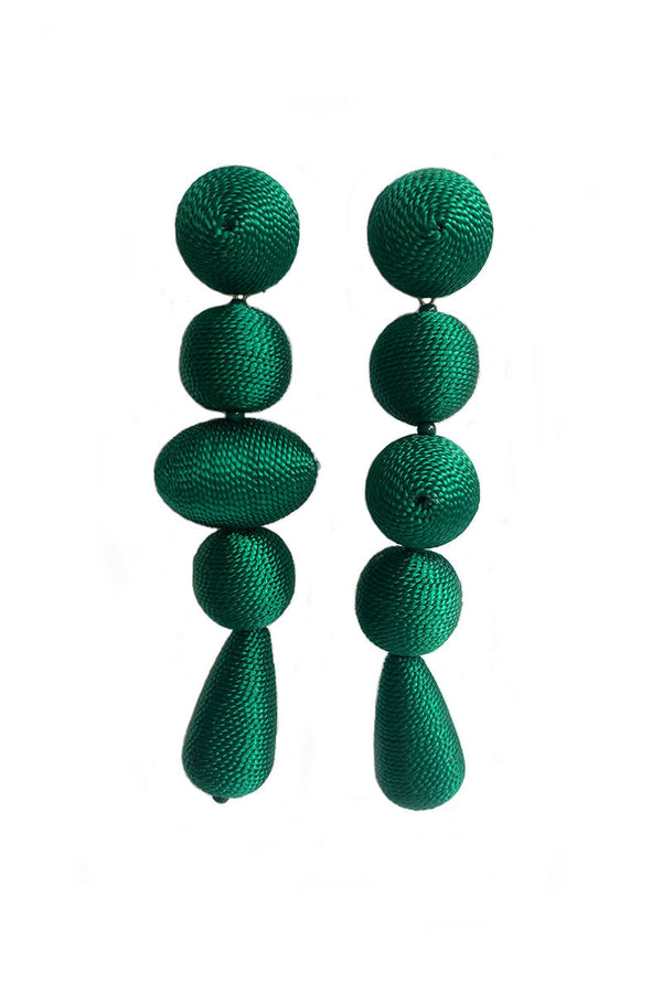 Green Mykonos Earrings