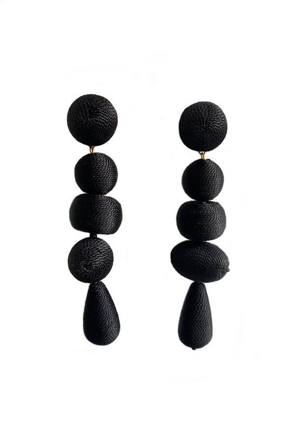 Black Mykonos Earrings