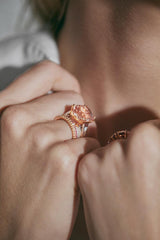 Morganite Ring