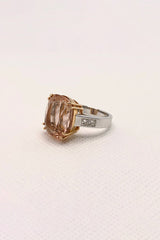 Morganite Ring