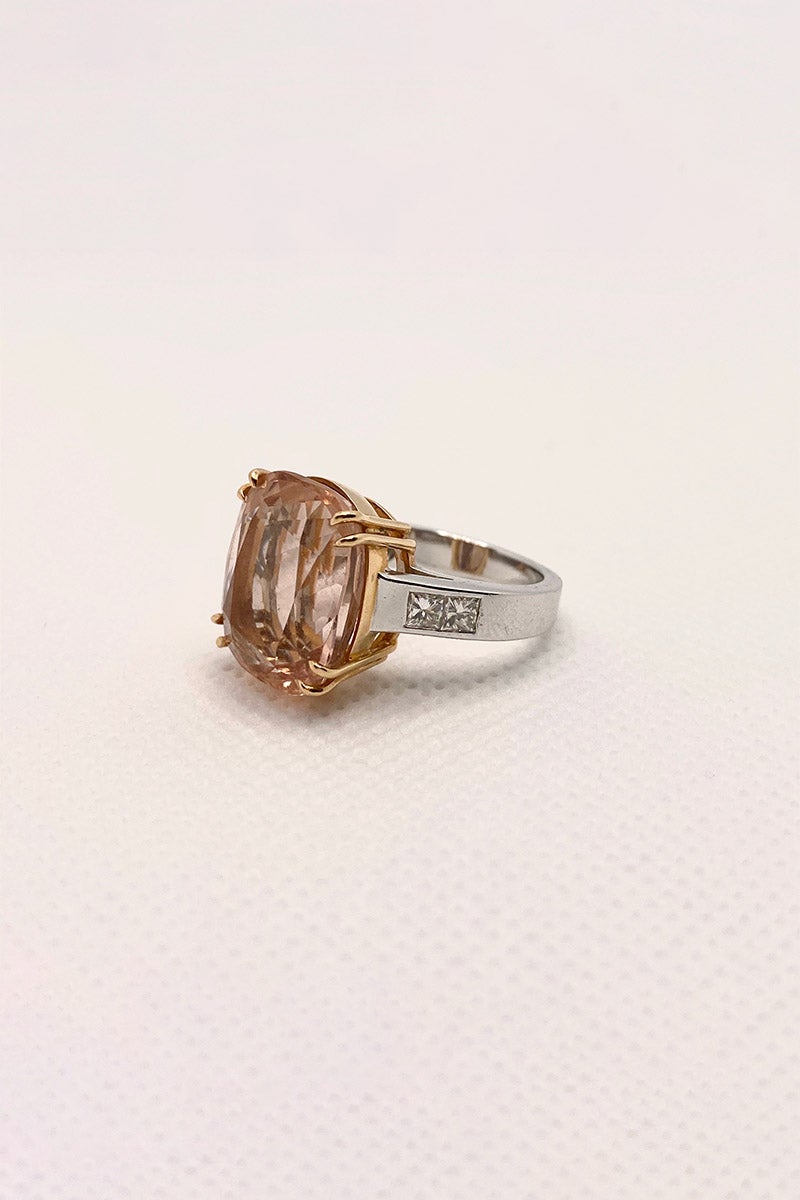 Morganite Ring