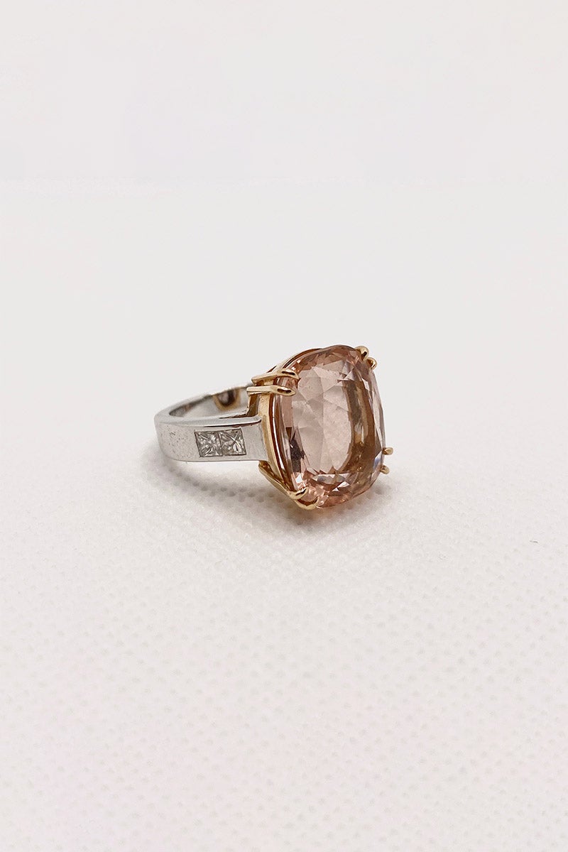 Morganite Ring