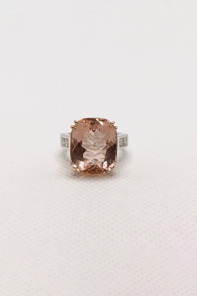 Morganite Ring