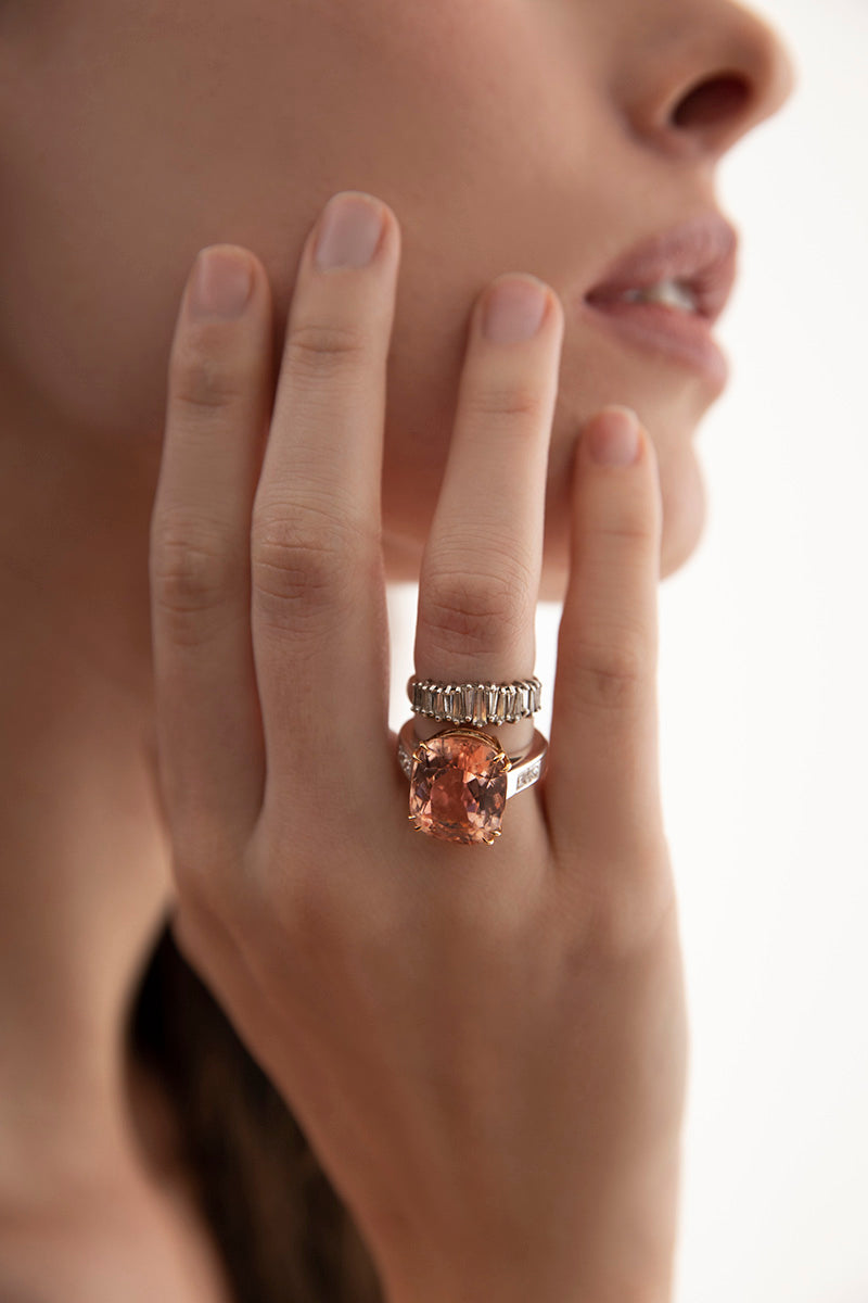 Morganite Ring